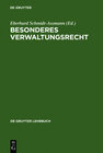 Buchcover Besonderes Verwaltungsrecht