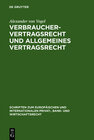 Buchcover Verbrauchervertragsrecht und allgemeines Vertragsrecht