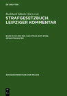 Buchcover Strafgesetzbuch. Leipziger Kommentar / §§ 339-358; Nachtrag zum StGB; Gesamtregister