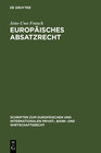 Buchcover Europäisches Absatzrecht