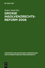 Buchcover Große Insolvenzrechtsreform 2006
