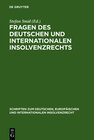 Buchcover Fragen des deutschen und internationalen Insolvenzrechts
