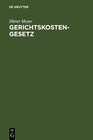 Buchcover Gerichtskostengesetz