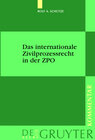 Buchcover Das internationale Zivilprozessrecht in der ZPO