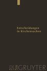 Buchcover Entscheidungen in Kirchensachen seit 1946 / 1.7. - 31.12.2003