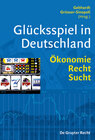 Buchcover Glücksspiel in Deutschland