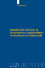 Buchcover Institutionelle Reformen in heranreifenden Kapitalmärkten: Der brasilianische Aktienmarkt