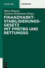 Buchcover Finanzmarktstabilisierungsgesetz mit FMStBG und RettungsG