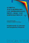 Buchcover Inhaltskontrolle im nationalen und Europäischen Privatrecht