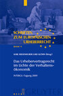 Buchcover Das Urhebervertragsrecht im Lichte der Verhaltensökonomik