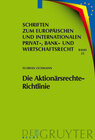 Buchcover Die Aktionärsrechte-Richtlinie