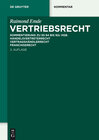 Buchcover Vertriebsrecht