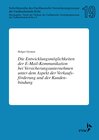 Buchcover Die Entwicklungsmöglichkeiten der E-Mail-Kommunikation bei Versicherungsunternehmen unter dem Aspekt der Verkaufsförderu