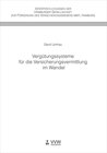 Buchcover Vergütungssysteme der Versicherungsvermittlung im Wandel