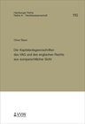 Buchcover Die Kapitalanlagevorschriften des VAG und des englischen Rechts aus europarechtlicher Sicht