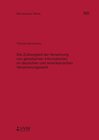 Buchcover Die Zulässigkeit der Verwertung von genetischen Informationen im deutschen und amerikanischen Versicherungsrecht
