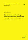Buchcover Das Kürzungs- und Verteilungsverfahren in der D & O-Versicherung
