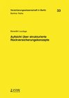 Buchcover Aufsicht über strukturierte Rückversicherungskonzepte