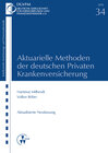 Buchcover Aktuarielle Methoden der deutschen Privaten Krankenversicherung