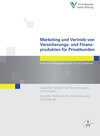Buchcover Marketing und Vertrieb von Versicherungs- und Finanzprodukten für Privatkunden