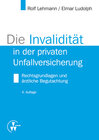 Buchcover Die Invalidität in der privaten Unfallversicherung