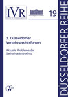 Buchcover 3. Düsseldorfer Verkehrsrechtsforum