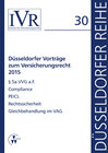 Buchcover Düsseldorfer Vorträge zum Versicherungsrecht 2015
