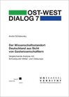 Buchcover Der Wissenschaftsstandort Deutschland aus Sicht von Gastwissenschaftlern