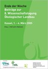 Buchcover Ende der Nische