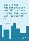 Buchcover Räumliche Agglomeration der Wirtschaft - ein Phänomen von gestern?