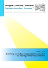 Buchcover Entwicklung und Aufbau eines Leuchtdichte-Analysators zur Messung von Blendungskennzahlen