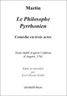Buchcover Le Philosophe Pyrrhonien