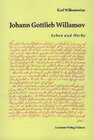 Buchcover Johann Gottlieb Willamov