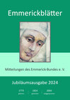 Buchcover Emmerickblätter, Nr. 87, Jubiläumsausgabe 2024