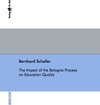 Buchcover The Impact of the Bologna Process on Education Quality