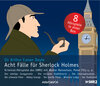 Buchcover Acht Fälle für Sherlock Holmes