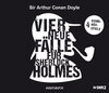 Buchcover Vier neue Fälle für Sherlock Holmes (Abbey Grange, Der zweite Fleck, Wisteria Lodge, Der Teufelsfuß)