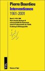 Buchcover Interventionen 1961-2001 / Interventionen 1961-2001