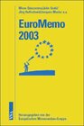 Buchcover EuroMemo 2003