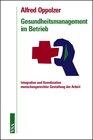 Buchcover Gesundheitsmangement im Betrieb