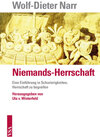 Buchcover Niemands-Herrschaft