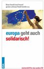 Buchcover Europa geht auch solidarisch!