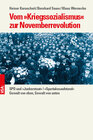 Buchcover Vom »Kriegssozialismus« zur Novemberrevolution