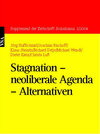 Buchcover Stagnation – neoliberale Agenda – Alternativen