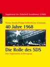 Buchcover 40 Jahre 1968 – Die Rolle des SDS