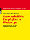 Buchcover Gewerkschaftliche Kampfzyklen in Westeuropa