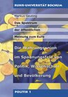 Buchcover Das Spektrum der öffentlichen Meinung zum Euro