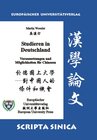 Buchcover Studieren in Deutschland - Voraussetzungen und Möglichkeiten für Chinesen
