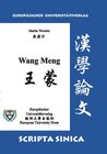 Buchcover Wang Meng