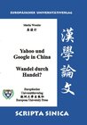 Buchcover Yahoo und Google in China - Wandel durch Handel?
